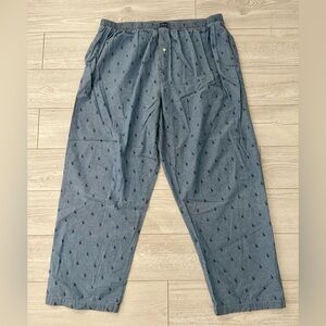 Ralph Lauren Signature Polo Pony Cotton Pajama Lounge Pants Men’s XL
